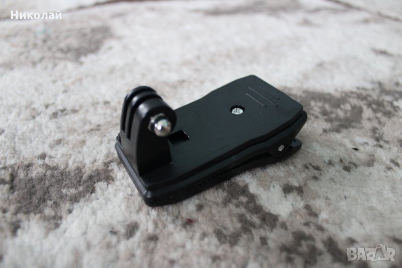 360 градусова въртяща се щипка за екшън камери, снимка 1