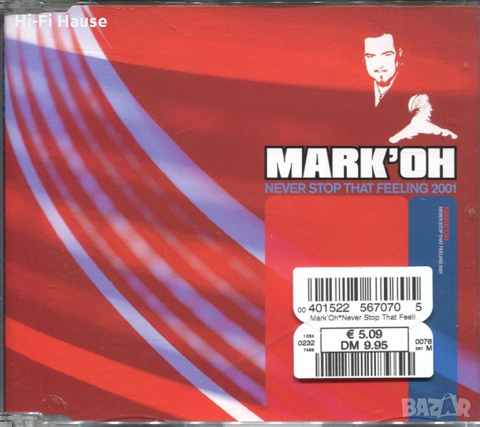 Mark oh-Neverstop that Feeling 2001, снимка 1
