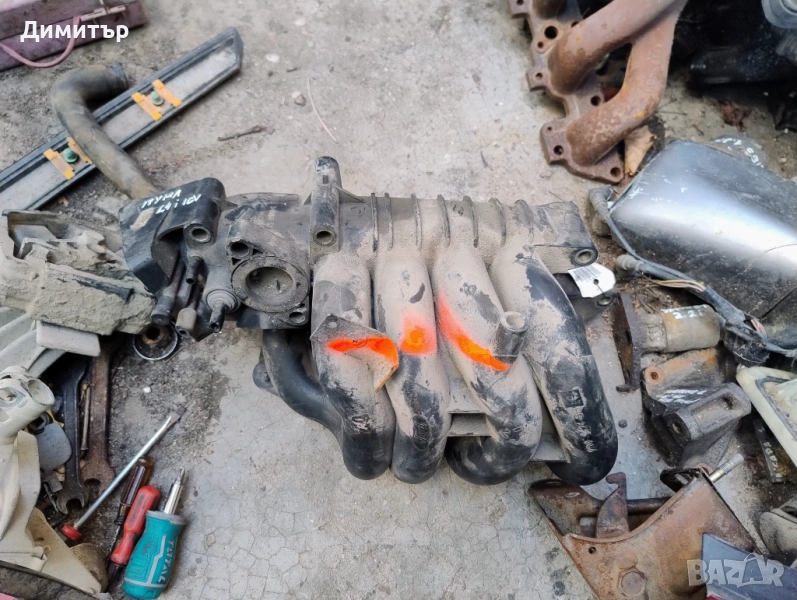 Колектор Всмукателен За Форд Фиеста 1.4И 16В 1998г. / Ford Fiesta 1.4I 16V 1998y, снимка 1