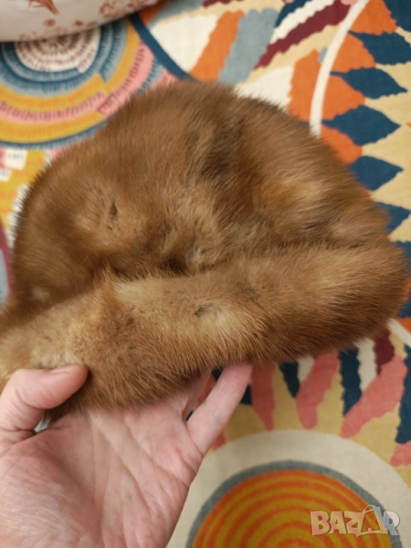 Дамска шапка ракун намален, снимка 1