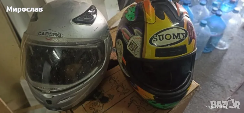 каска за мотор caberg + още една  подарък, снимка 1