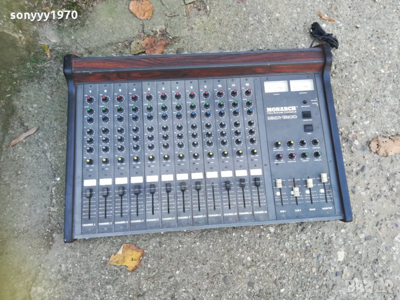 MONARCH MMX-1200 PRO MIXING CONSOLE-FRANCE 2011211955, снимка 1