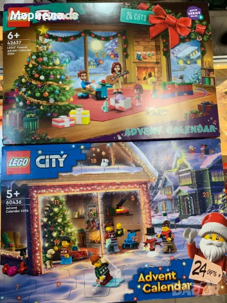 LEGO 2 Бр. Адвент Календари х 24 изненади в календар / Lego Friends, снимка 1