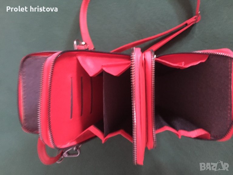 Елегантна и модерна чанта, много прегради, снимка 1