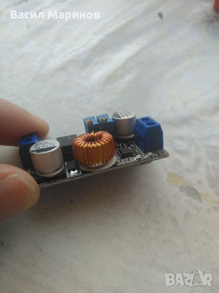 Продавам DC-DC понижаващ преобразувател (Step-down, Buck) 5A, снимка 1