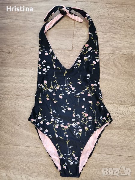 Цял бански на малки цветя, снимка 1