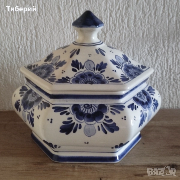 Порцеланова купа/бонбониера, снимка 1