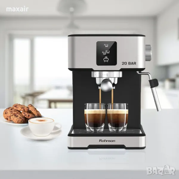 Кафемашина за еспресо Rohnson R-98024 * Гаранция 2 години, снимка 1