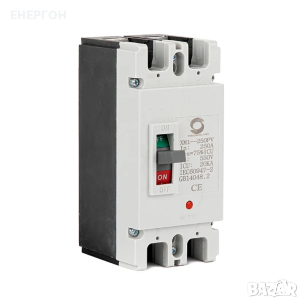 Автоматичен DC предпазител 200A батерии шалтер соларна система, снимка 1