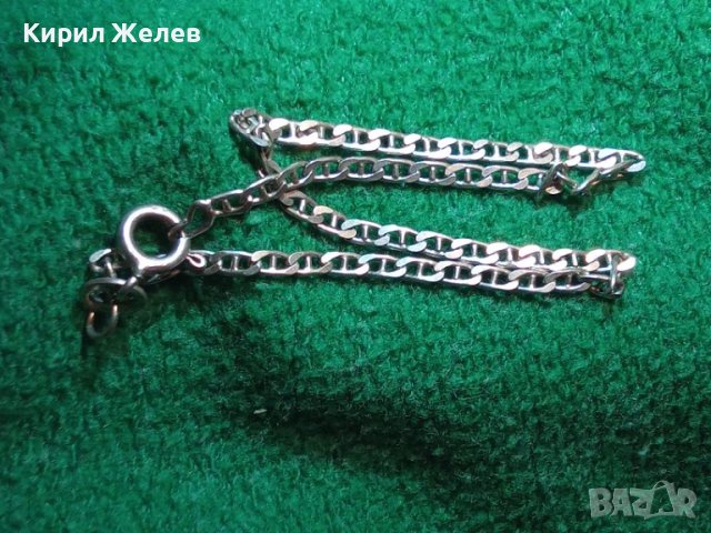 СРЕБЪРНА ГРИВНА СРЕБРО 925 ВИНТИДЖ РЕТРО АРТ ПЛЕТКА 24655, снимка 2 - Гривни - 34750450