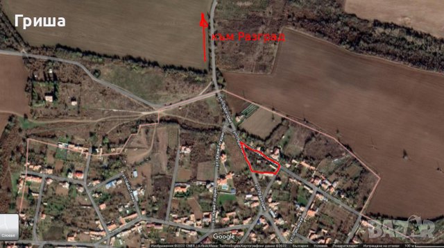 Продавам дворно място 1800м2 в с. Островче, снимка 2 - Парцели - 37517139