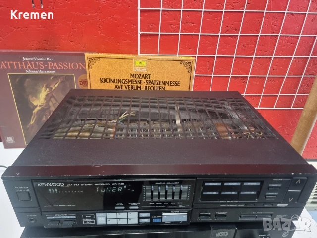 Receiver KENWOOD KR-V45, снимка 3 - Ресийвъри, усилватели, смесителни пултове - 53201648