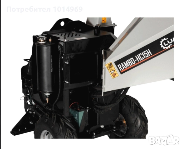 Дробилка за клони професионална. Под наем. Безплатен транспорт., снимка 4 - Градинска техника - 52628295