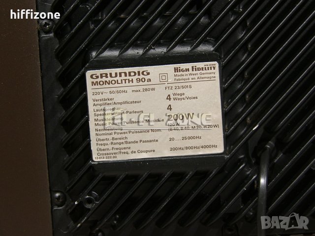 ТОНКОЛОНИ  Grundig monolith-90a , снимка 10 - Тонколони - 33517774