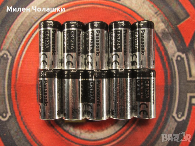 Батерии CR123A модел CR17345 Panasonic