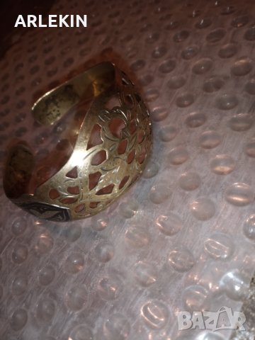 Стара сребърна руска гривна., снимка 3 - Гривни - 33677599