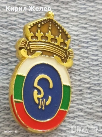 Патриотична царска значка с емайл рядка перфектно състояние за КОЛЕКЦИОНЕРИ 25608, снимка 5 - Колекции - 50847384
