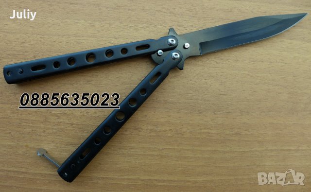 Сгъваем нож пеперуда /Butterfly Knife/-3 модела  , снимка 4 - Ножове - 28603899