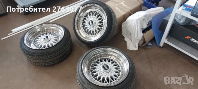 BBS RS 17" 5х120, снимка 2 - Гуми и джанти - 43330097