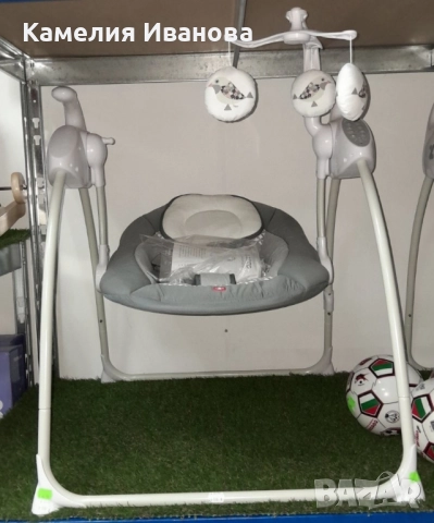 Електрическа люлка за бебе Zizito Hana, снимка 12 - Детски люлки - 52087354