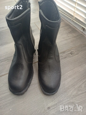 Чисто нови дамски боти ботуши естествена кожа номер 36, снимка 3 - Дамски боти - 53375702