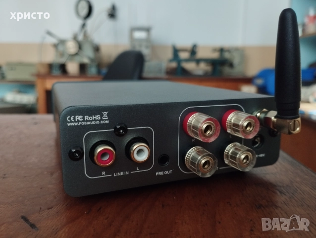Fosi audio усилвател 2х300W bt20a pro tpa3255, снимка 4 - Ресийвъри, усилватели, смесителни пултове - 52375381