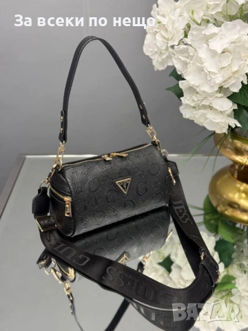 Guess Дамска Чанта Гес - Налични Различни Цветове Код E1228, снимка 6 - Чанти - 53265576