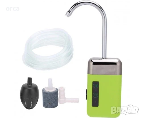 Индукционна помпа за риболов – въздух, вода и LED светлина 3 в 1, снимка 6 - Такъми - 50784476