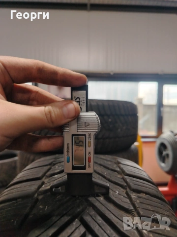 4бр.зимни гуми 215/55/17 Michelin, снимка 2 - Гуми и джанти - 53213912