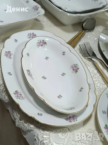 сервиз за хранене за 12души Hutschenreuter 1208, снимка 5 - Сервизи - 50354764
