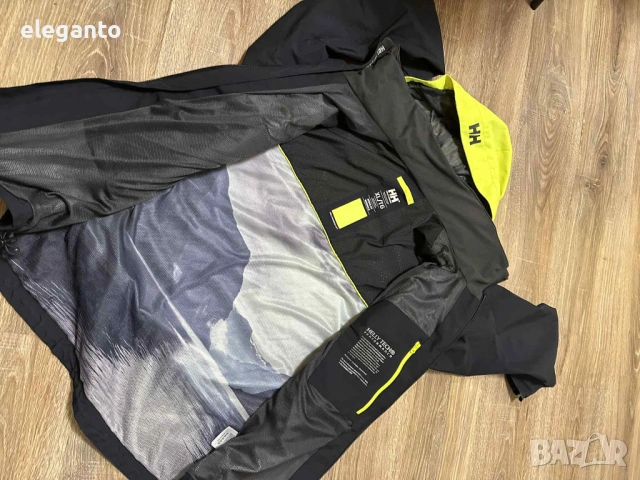 Висок клас мъжко яке Helly Hansen  HellyTech XP Fjord Rain Jacket , XL размер , снимка 12 - Якета - 53260208