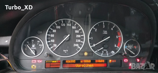 Продавам дизелово табло с голям борд за BMW E39, снимка 2 - Части - 49335144
