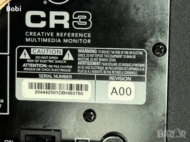 Mackie CR3 – компактни активни студийни колони, снимка 4 - Тонколони - 52630990