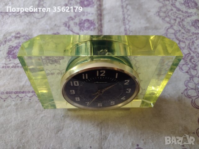 Настолен часовник Мълния, снимка 8 - Антикварни и старинни предмети - 43789874