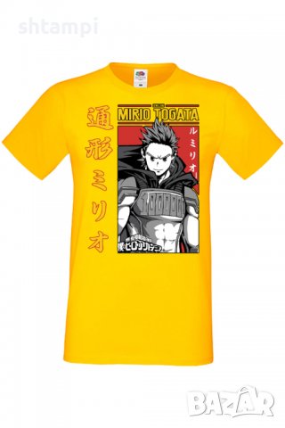 Мъжка тениска My Hero Academia Mirio Togata,Анимация,игра,Празник,Повод,, снимка 10 - Тениски - 37950164