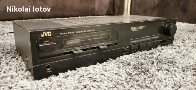 JVC AX-111X Стерео усилвател, снимка 3 - Ресийвъри, усилватели, смесителни пултове - 53498155
