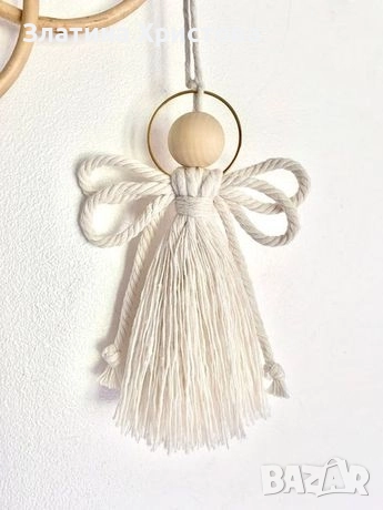 Кукли макраме ангели ръчна изработка handmade art creations , снимка 11 - Декорация за дома - 51458444