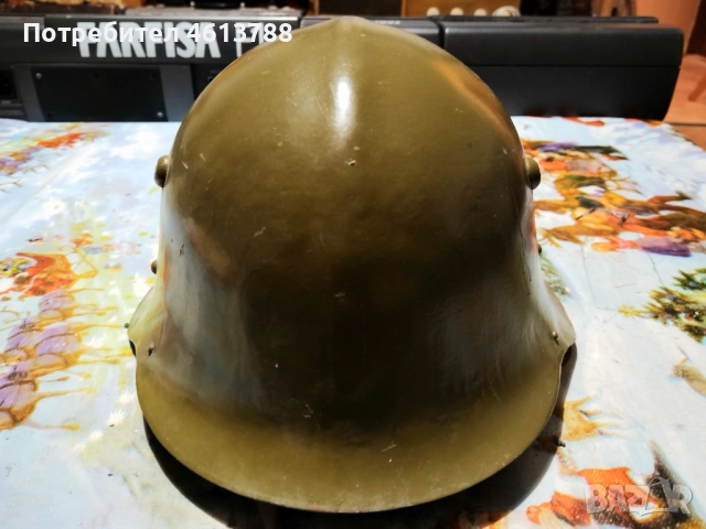 БГ военна каска, снимка 2 - Антикварни и старинни предмети - 52003713