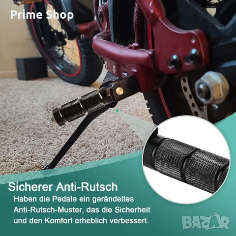 УНИВЕРСАЛНИ АЛУМИНИЕВИ СГЪВАЕМИ СТЕПЕНКИ ЗА МОТОЦИКЛЕТИ И ATV (2 БР.), снимка 3 - Части - 53514817