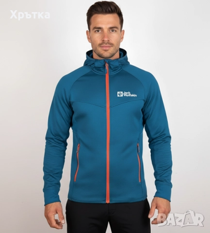 Jack Wolfskin Hydro Grid - Оригинално мъжко горнище размер S