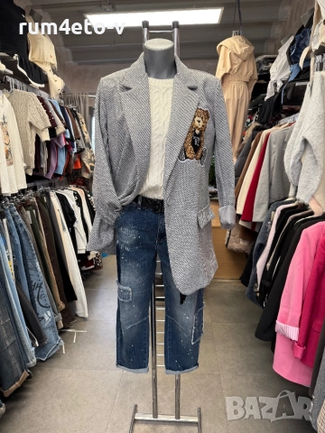 Палто с мече в 5 цвята , снимка 2 - Палта, манта - 52080525