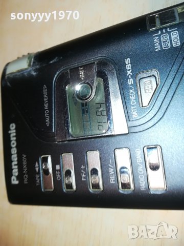panasonic rq-nx60v walkman deck & tuner-mettal, снимка 4 - Радиокасетофони, транзистори - 28447045