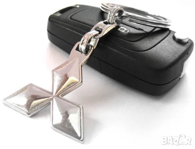 Автомобилен метален ключодържател / за Mitsubishi Митсубиши / Стилни и Елегантни Авто Аксесоари М2