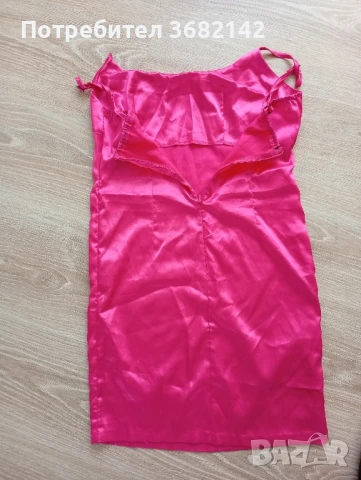 цикламена дамска рокля , снимка 2 - Рокли - 50652496