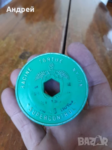 Старо риболовно влакно Tortue #2, снимка 3 - Такъми - 50919417