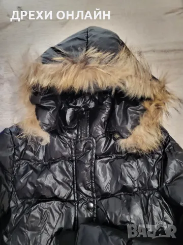 Зимно черно яке, снимка 4 - Якета - 48221762