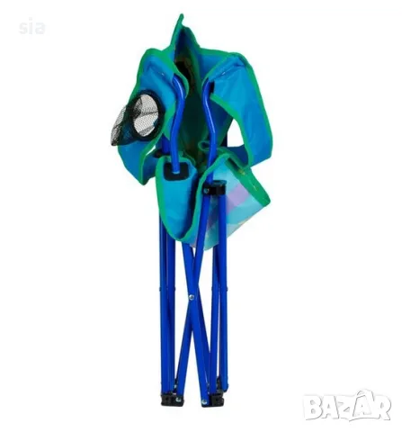 Детски сгъваем стол за градина, тераса, къмпинг, 35x35x57см, снимка 3 - Къмпинг мебели - 49658731