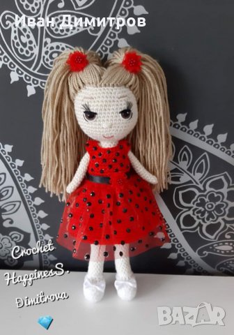 Ръчно изработени плетени кукли и фигури, снимка 3 - Кукли - 32212633