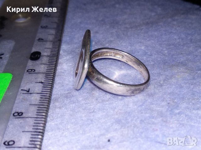 ДИЗАЙНЕРСКИ ФЕШЪН АРТ СРЕБЪРЕН ПРЪСТЕН СРЕБРО 925 ПРОБА 36593, снимка 10 - Пръстени - 39979808