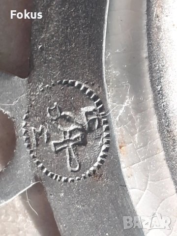 Стара и рядка колекционерска чиния за стена Bassano порцелан, снимка 6 - Антикварни и старинни предмети - 53461046